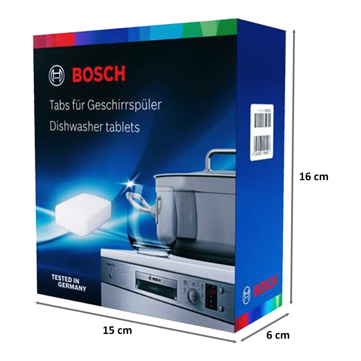 Bosch dishwasher best sale recommended detergent